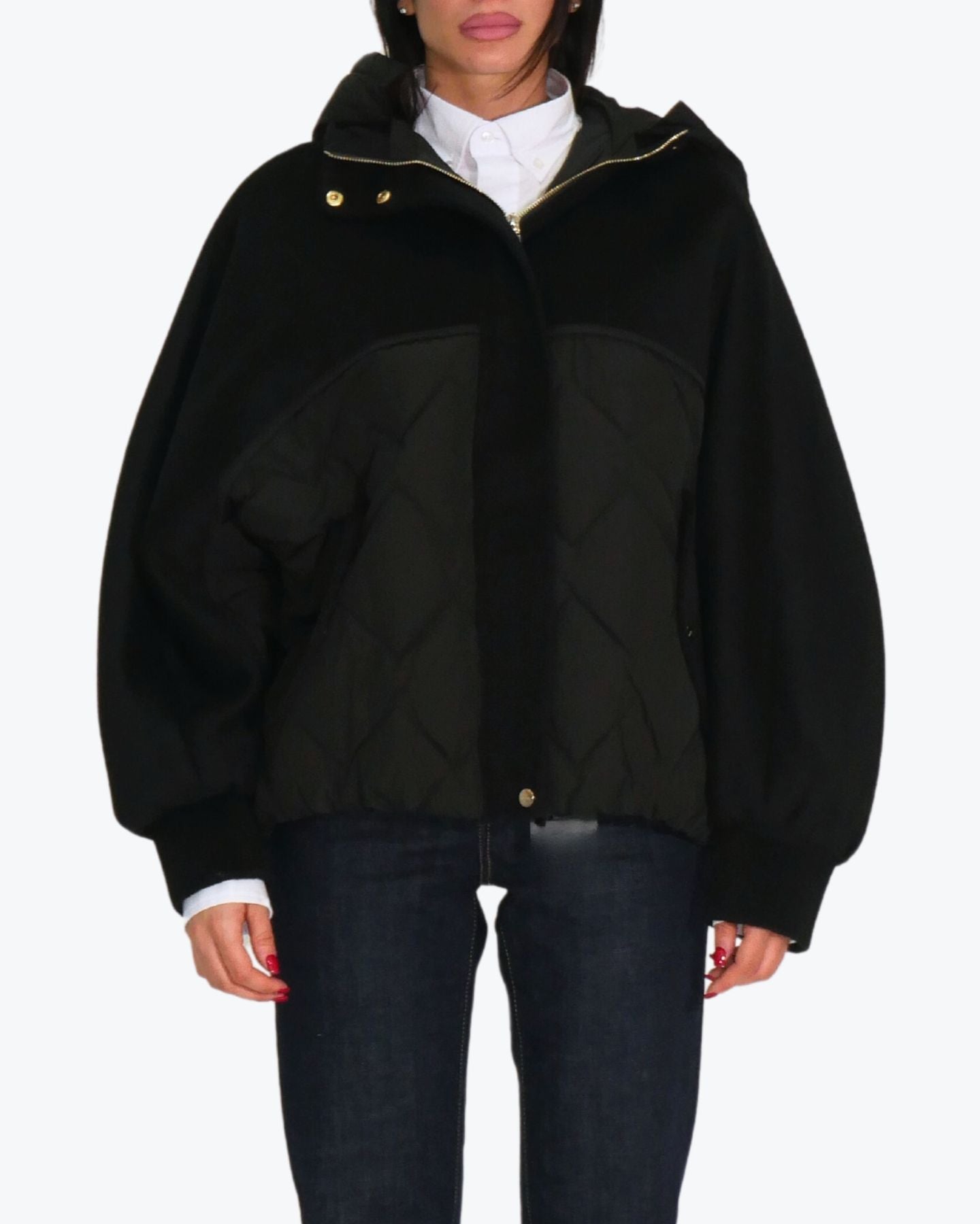 Shiki Giubbino SAMANTA-N - SanShopLuxury - 2024, Abbigliamento, Autunno/Inverno, Donna, FW24, Giubbino, Idoneo, L/XL, Nero, Outlet, S/M, Shiki, Ultimo