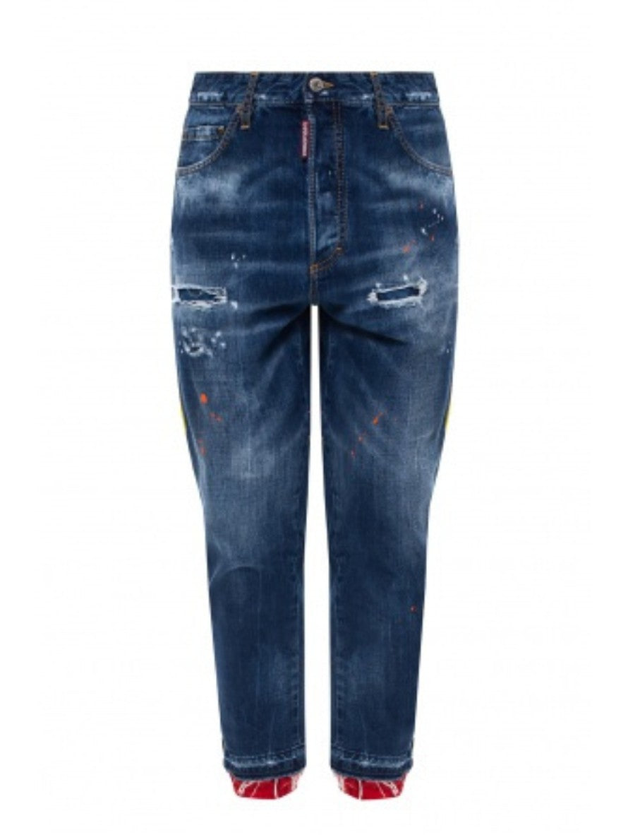 Dsquared2 Jeans S74LB0799 470 - SanShopLuxury - -50%, 2020, 44, 48, 52, Abbigliamento, Autunno/Inverno, Blu, Dsquared2, FW20, Jeans, Outlet, Ultimo, Uomo