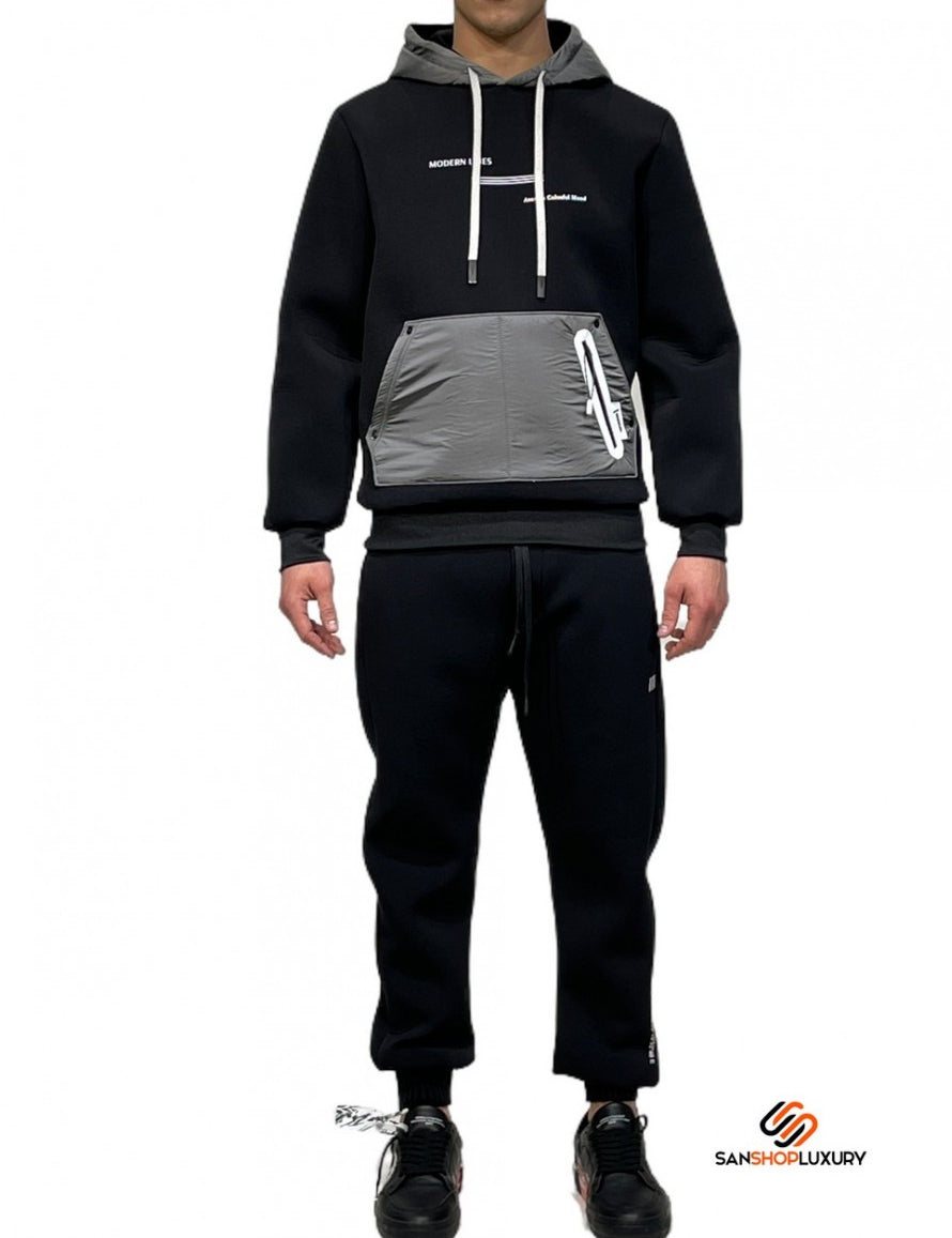 Inverno, Chiodi Milano, FW21, L, M, Nero, Outlet, Tuta Completa, Ultimo, Uomo, XL, XXXL