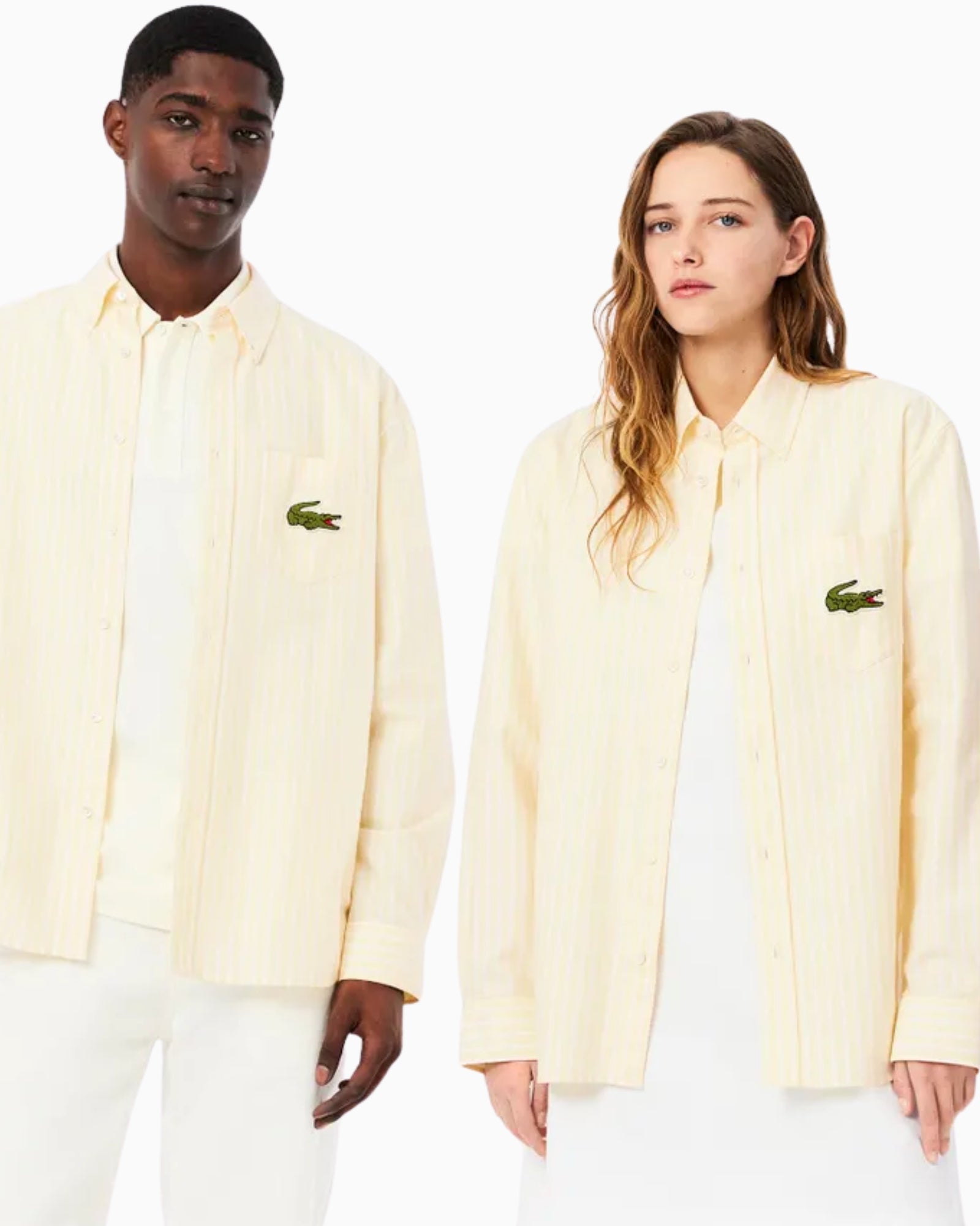 Lacoste Camicia CH2499/KCD - SanShopLuxury - 2025, Abbigliamento, Camicia, Donna, Giallo, L, Lacoste, M, New, Primavera/Estate, S, SS25, Stellato, UNISEX, Uomo, XL, XS, XXL