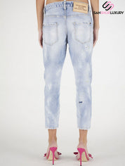 Dsquared2 Jeans S75LB0512 S30665 470 - SanShopLuxury - -50%, 2021, 40, 42, 46, Abbigliamento, Autunno/Inverno, Blu, Donna, Dsquared2, FW21, Jeans, Outlet