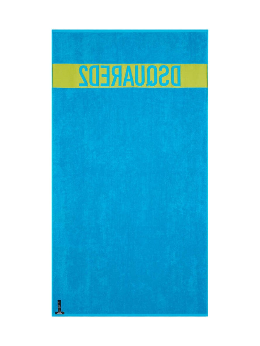 Dsquared2 Telo Mare D7P004800 - SanShopLuxury - Abbigliamento, Azzurro, Beachwear, Blu, Carry Over, Donna, Dsquared2, Giallo, Idoneo, New, Primavera/Estate, Rosso, Telo Mare, Turchese, Unica, UNISEX, Uomo, Verde