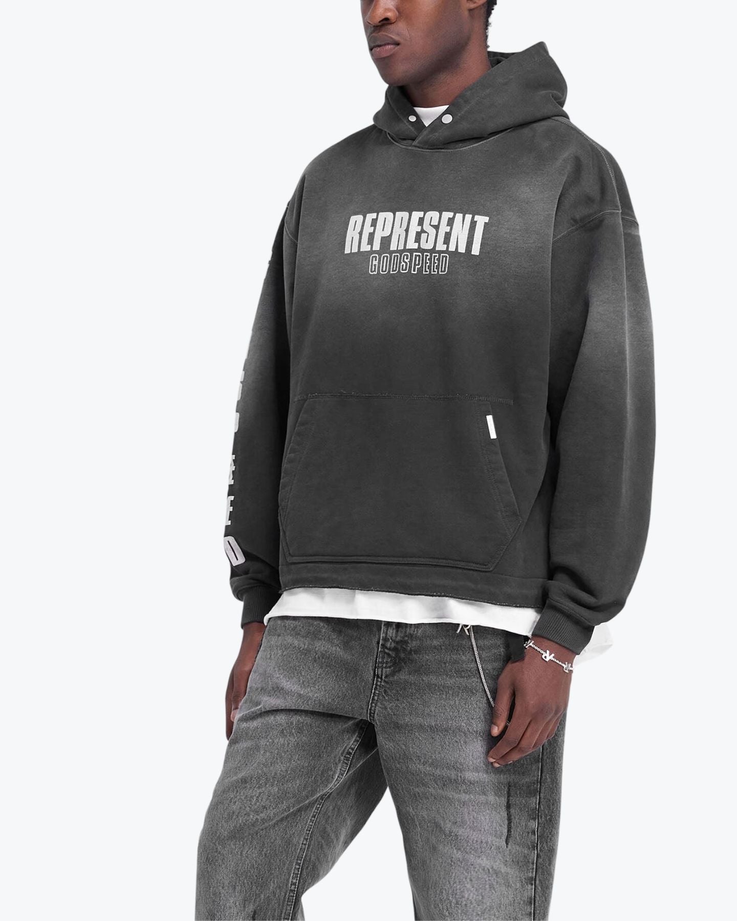 Represent Felpa MLM4226 210 - SanShopLuxury - 2024, Abbigliamento, Autunno/Inverno, Continuativo, Felpa, FW24, Idoneo, L, M, Nero, Outlet, Primavera/Estate, Represent, S, Uomo, XL, XXL