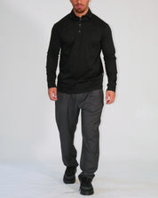 Chiodi Milano T-Shirt Polo FW25-007-NERO