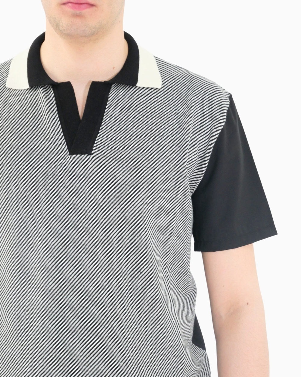 Chiodi Milano T-Shirt Polo SS25-016-N - SanShopLuxury - 2025, Abbigliamento, Chiodi Milano, Idoneo, L, M, Nero, New, Primavera/Estate, S, SS25, T-Shirt Polo, Uomo, XL, XXL, XXXL