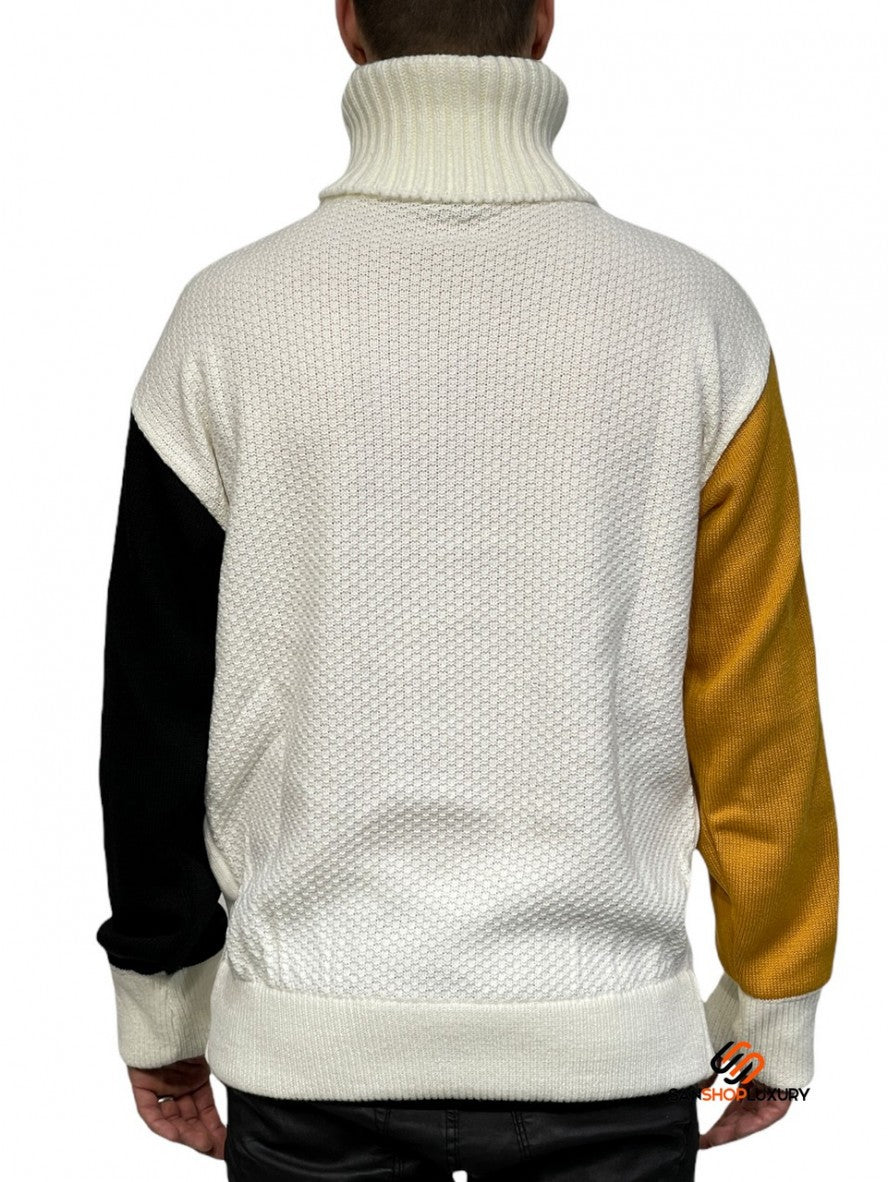 Donotconform Maglieria DN509-CAMP - SanShopLuxury - -50%, 2021, Abbigliamento, Autunno/Inverno, Donotconform, FW21, L, Maglieria, Multicolore, Outlet, Uomo, XL, XXL