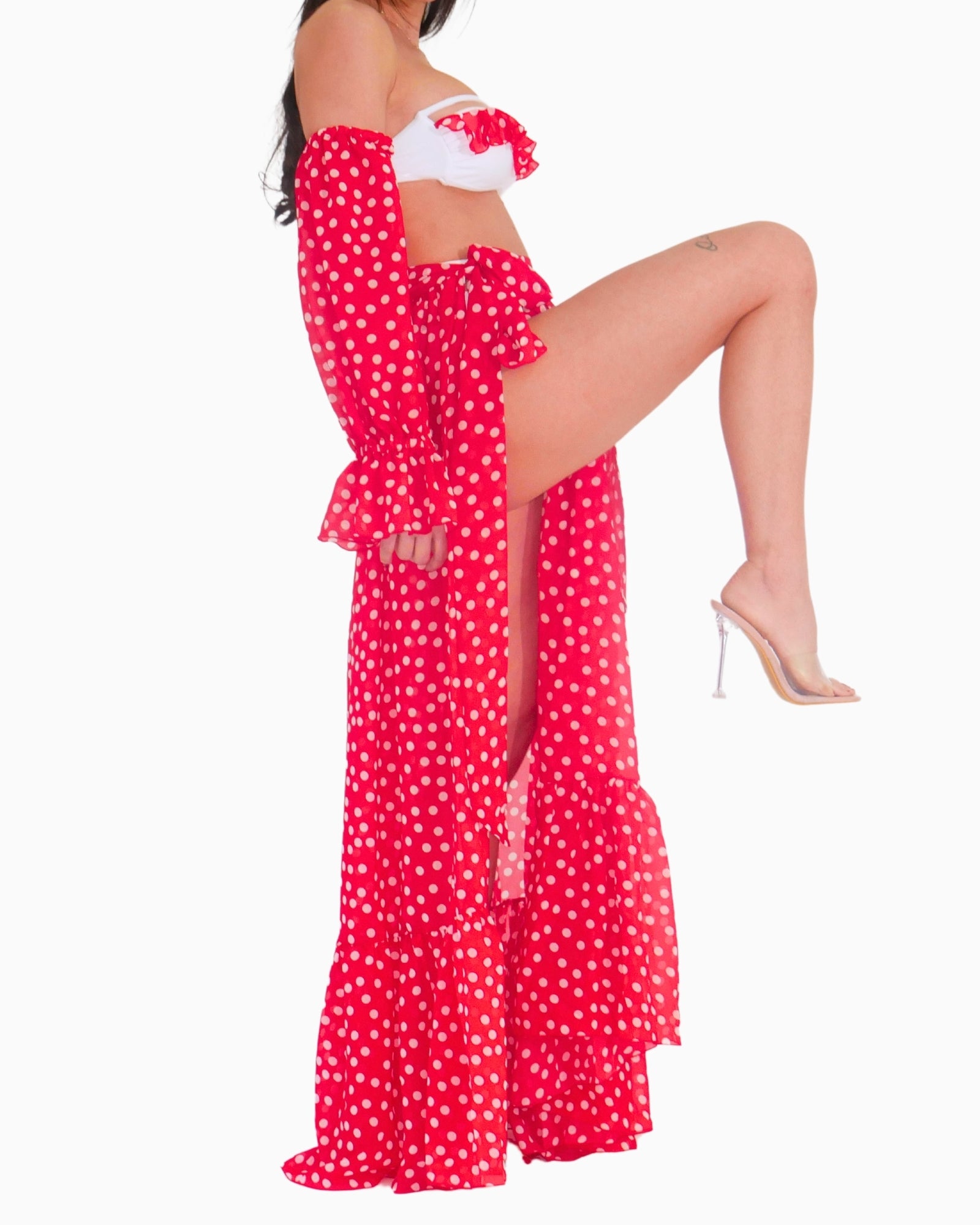 District Margherita Mazzei Copricostume 5PP68-0026 - SanShopLuxury - 2025, 40, 42, 44, Abbigliamento, Beachwear, Copricostume, District Margherita Mazzei, Donna, Gonna, Idoneo, New, Primavera/Estate, Rosso, SS25, Ultimo