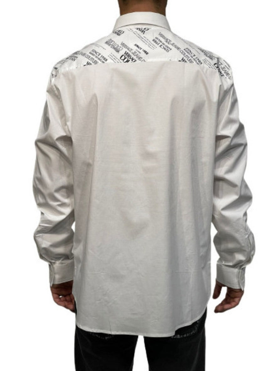 Versace Jeans Couture Camicie 71GAL2R2 NS004 - SanShopLuxury - -50%, 2021, 48, Abbigliamento, Autunno/Inverno, Bianco, Camicie, FW21, Nero, Outlet, Uomo, Versace Jeans Couture