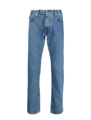 Jeans Off-White OMYA102C99DEN007 4901 - SanShopLuxury - 46, 48, 50, Abbigliamento, Autunno/Inverno, Blu, Carry Over, Continuativo, Idoneo, Jeans, New, Off-White, Primavera/Estate, Uomo