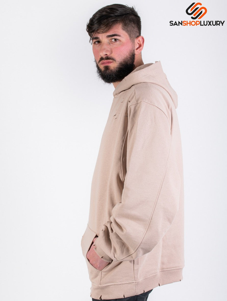 Donotconform Felpa DN519 - SanShopLuxury - -50%, 2021, Abbigliamento, Autunno/Inverno, Beige, Donna, Donotconform, Felpa, FW21, L, Nero, Outlet, UNISEX, Uomo, XL, XXL