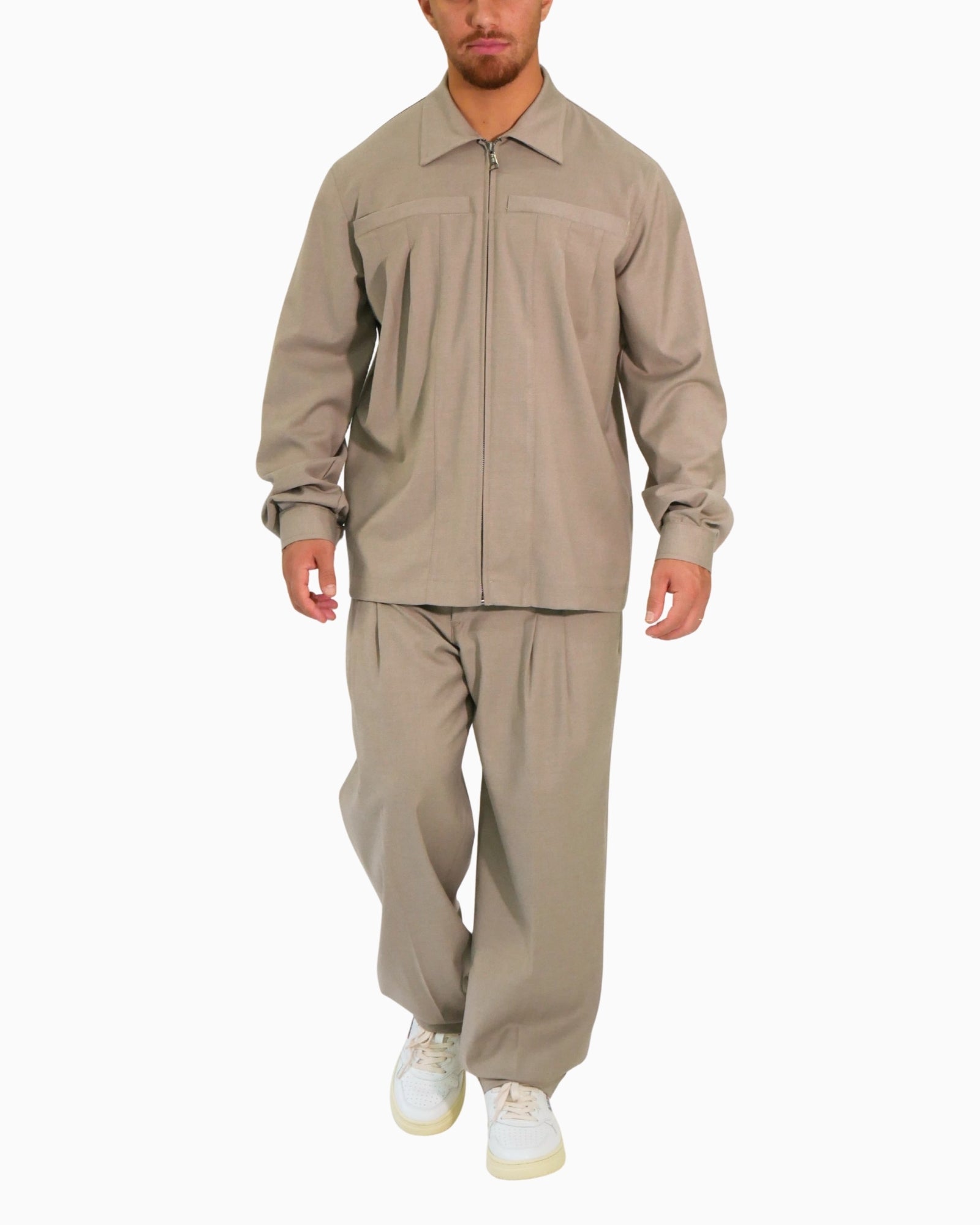 Stay Street Camicia FW25-CAM6009-TAUPE - SanShopLuxury - 2025, Abbigliamento, Autunno/Inverno, Camicia, FW25, Idoneo, L, M, New, S, Stay Street, Taupe, Uomo, XL, XXL, XXXL