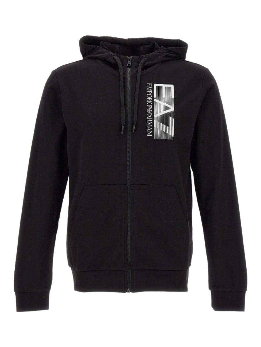 Ea7 Emporio Armani Felpa 6LPM53PJ05Z0200 - SanShopLuxury - 2022, Abbigliamento, Autunno/Inverno, Ea7 Emporio Armani, Felpa, FW22, Idoneo, M, Nero, Outlet, S, Uomo, XL, XXL, Zip