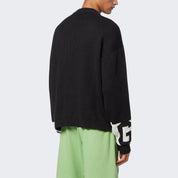 Gcds Maglieria CC94M380056 - SanShopLuxury - 2022, Abbigliamento, Autunno/Inverno, Carry Over, Gcds, Idoneo, L, M, Maglieria, Nero, New, Uomo, XL