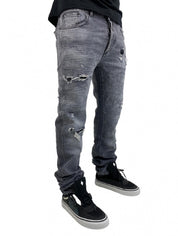 Marcelo Burlon Jeans CMCE016F17556082 - SanShopLuxury - -70%, 2017, 46, Abbigliamento, Autunno/Inverno, FW17, Grigio, Jeans, Marcelo Burlon, Outlet, Ultimo, Uomo