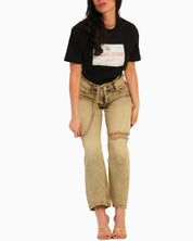 Donotconform T-Shirt W-TEE10-N - SanShopLuxury - 2025, Abbigliamento, Donna, Donotconform, Idoneo, L, M, Nero, New, Primavera/Estate, S, SS25, T-Shirt, XL, XS