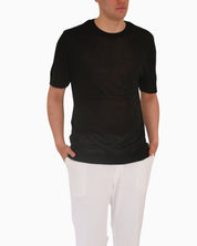 Brian Rush T-Shirt 13/25-NERO - SanShopLuxury - 2025, Abbigliamento, Brian Rush, Idoneo, L, M, Nero, New, Primavera/Estate, S, SS25, T-Shirt, Uomo, XL, XXL, XXXL