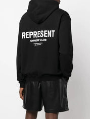 Represent Felpa M04153 - SanShopLuxury - Abbigliamento, Arancione, Autunno/Inverno, Blu, Carry Over, Continuativo, Felpa, Idoneo, L, Lilla, M, Nero, New, Primavera/Estate, Represent, S, Uomo, Verde, Viola