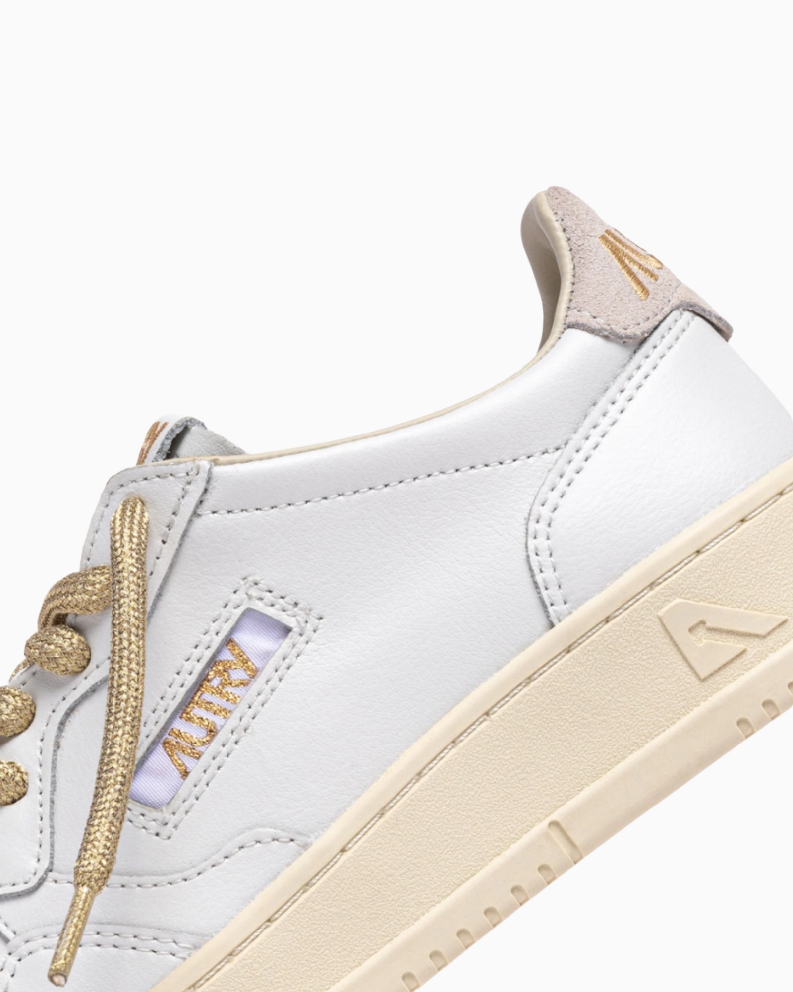 Inverno, Bianco-Oro, Calzature, Donna, FW25, New, Sneakers, Stellato