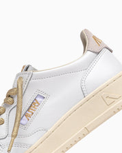 Autry Sneakers AULW-SW01 - SanShopLuxury - 2025, 36, 37, 38, 39, 40, Autry, Autunno/Inverno, Bianco-Oro, Calzature, Donna, FW25, New, Sneakers, Stellato