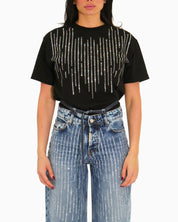 Donotconform T-Shirt W-TEE30-N - SanShopLuxury - 2025, Abbigliamento, Donna, Donotconform, Idoneo, L, M, Nero, New, Primavera/Estate, S, SS25, T-Shirt, XL, XS