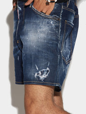 Dsquared2 Short S74MU0772 - SanShopLuxury - 2023, 46, 48, 50, 52, 54, 56, Abbigliamento, Blu, Dsquared2, Idoneo, Outlet, Primavera/Estate, Short, SS23, Ultimo, Uomo