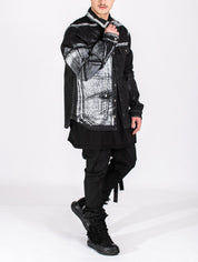 Rick Owens Drkshdw Giubbino DU02A3755 SCOMW1 101 - SanShopLuxury - -50%, 2021, Abbigliamento, Autunno/Inverno, FW21, Giacca, Giubbino, L, M, Nero, Outlet, Rick Owens Drkshdw, Ultimo, Uomo