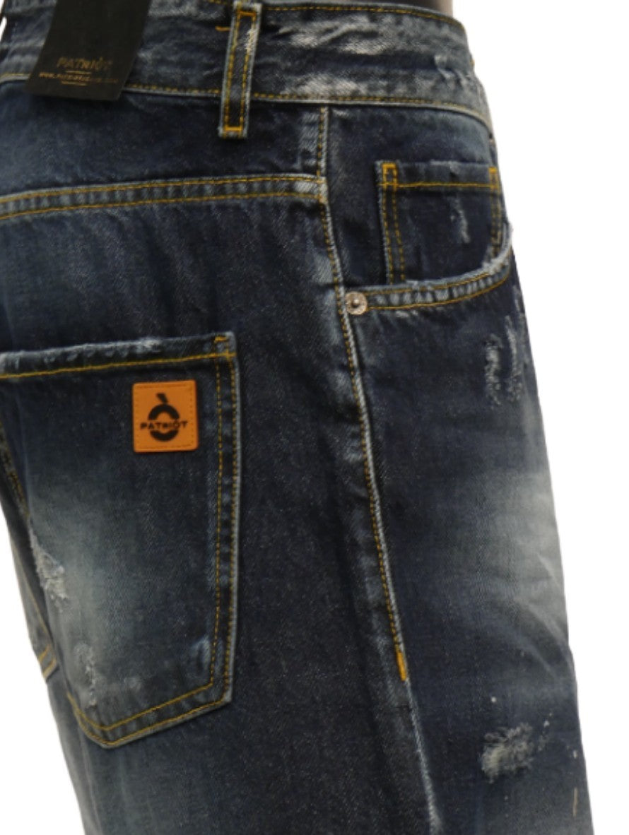 Patriot Short PKBE1409 - SanShopLuxury - 2022, 46, 47, 50, 52, Abbigliamento, Blu, Idoneo, Outlet, Patriot, Primavera/Estate, Short, SS22, Uomo