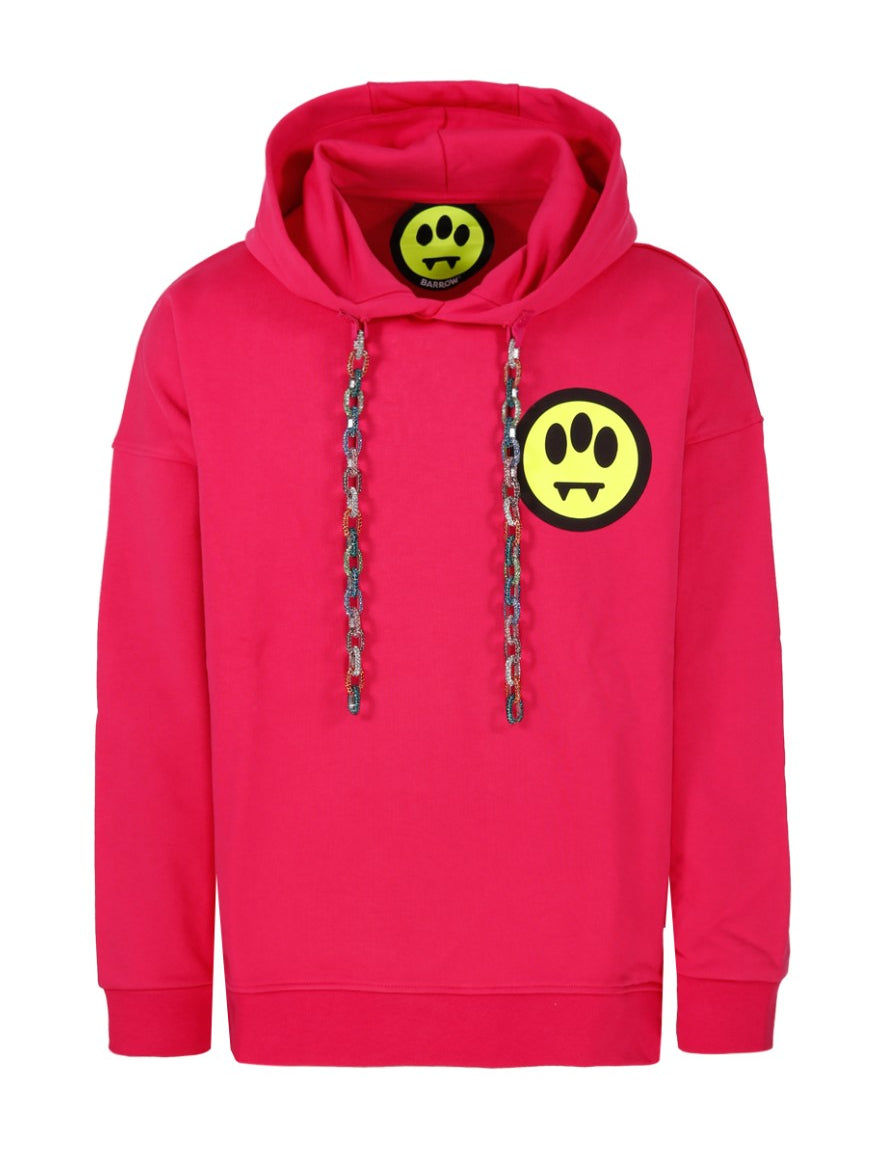 Inverno, Barrow, Con Cappuccio, Donna, Felpa, FW22, Idoneo, L, M, Outlet, Rosa, S, Verde