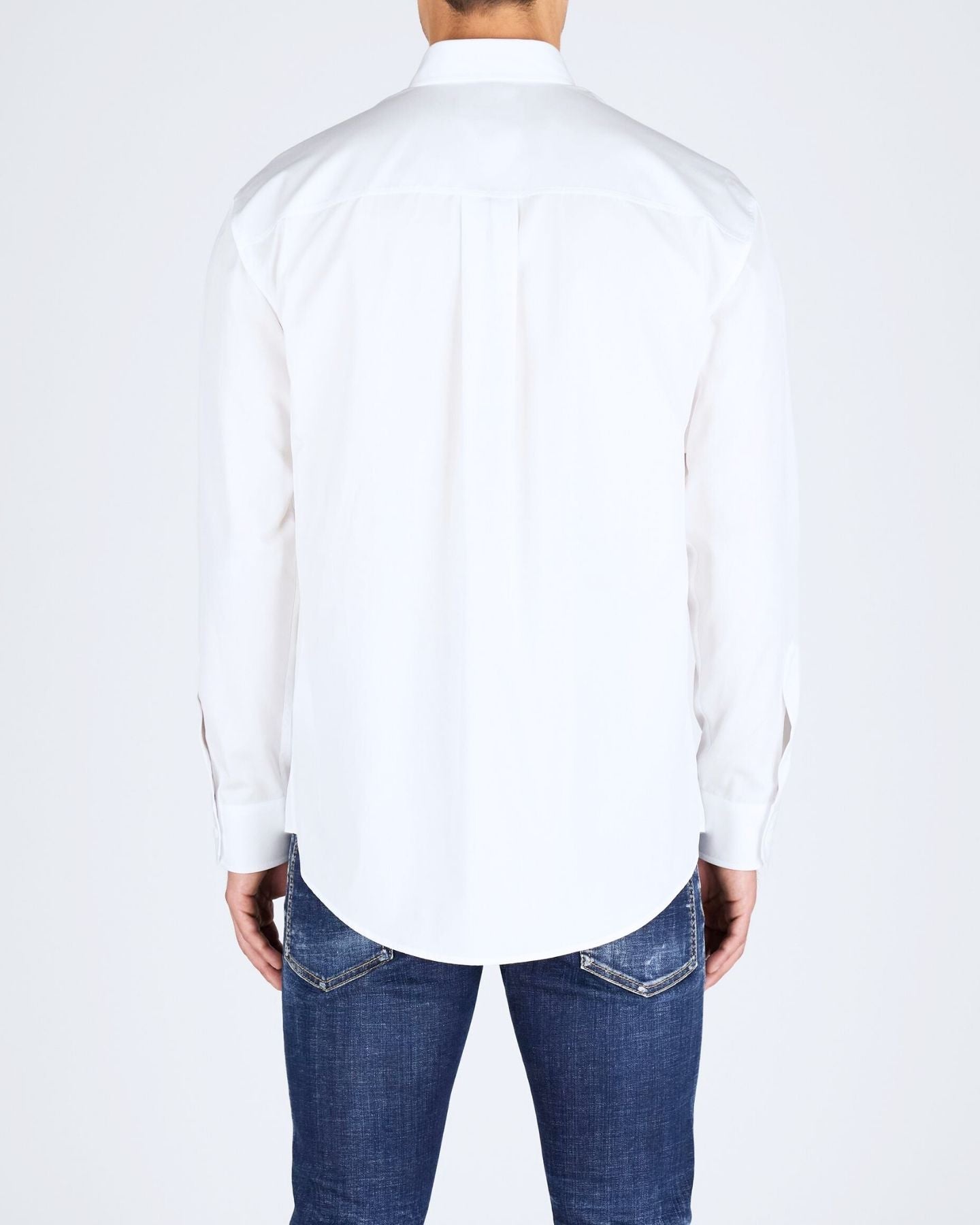 Dsquared2 Camicia S74DM0809/S36275100 - SanShopLuxury - 2024, 46, 48, 50, 52, 54, Abbigliamento, Bianco, Bianco-Nero, Camicia, Dsquared2, Idoneo, Outlet, Primavera/Estate, SS24, Ultimo, Uomo