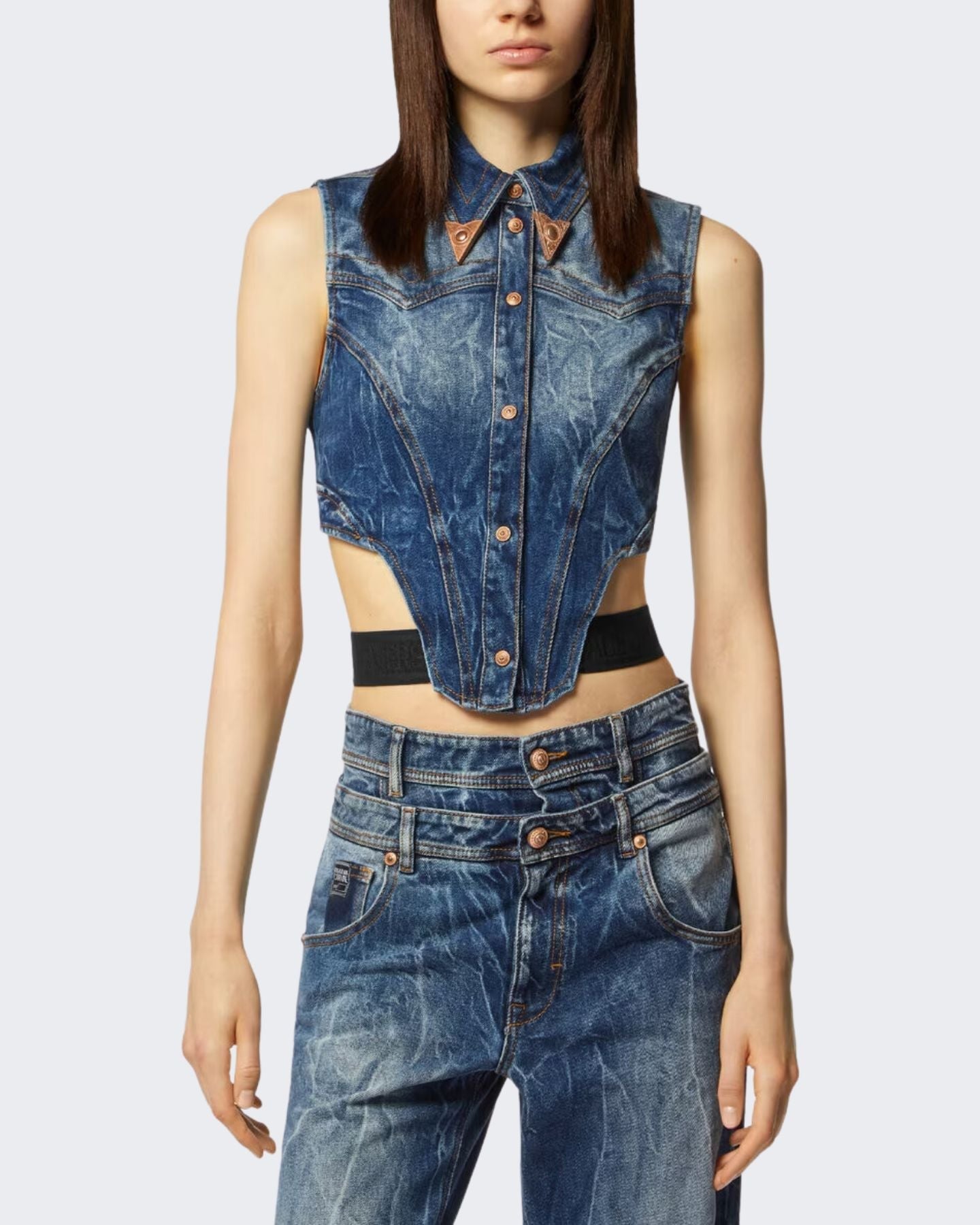 Estate, SS24, Top, Versace Jeans Couture