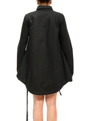 Rick Owens Drkshdw Camicie DS20F1733/TW09 - SanShopLuxury - -50%, 2020, Abbigliamento, Autunno/Inverno, Camicie, Donna, FW20, M, Nero, Outlet, Rick Owens Drkshdw, S, Ultimo