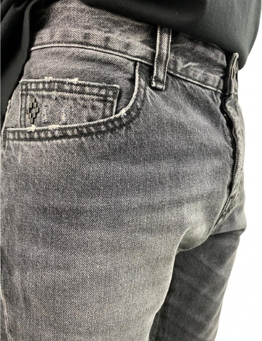 Inverno, FW18, Grigio, Jeans, Marcelo Burlon, Outlet, Uomo