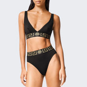 Versace Slip AUD01050 A232741 A1008 - SanShopLuxury - 3, Autunno/Inverno, Carry Over, Continuativo, Donna, Intimo, Nero, New, Primavera/Estate, Slip, Stellato, Ultimo, Versace