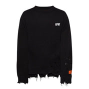Heron Preston Maglieria HMHE011F23KNI001 - SanShopLuxury - 2023, Abbigliamento, Autunno/Inverno, FW23, Heron Preston, L, M, Maglieria, Nero, Outlet, S, Uomo, XL