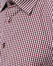 Sartoria Italiana Camicia 002-ROMA-19 - SanShopLuxury - 2019, 41, Abbigliamento, Autunno/Inverno, Bordeaux, Camicia, Carry Over, Continuativo, Idoneo, New, Primavera/Estate, Sartoria Italiana, Ultimo, Uomo