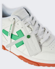 Off-White Sneakers OMIA189S24LEA001 0155 - SanShopLuxury - 2024, 40, 41, 43, 44, Autunno/Inverno, Bianco, Bianco-Verde, Calzature, Carry Over, Continuativo, Idoneo, New, Off-White, Out of office, Primavera/Estate, Sneakers, Uomo