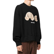 Palm Angels Felpa PMBA026C99FLE005 - SanShopLuxury - Abbigliamento, Autunno/Inverno, Carry Over, Felpa, Girocollo, Idoneo, L, M, Nero, Outlet, Palm Angels, S, Uomo, XL