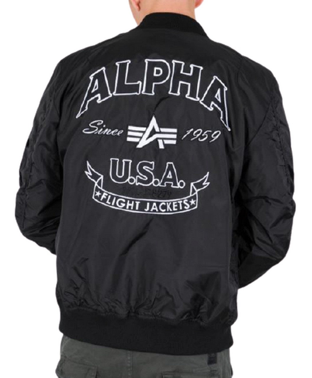 Alpha Industries Giubbino 196102 - SanShopLuxury - -50%, 2020, Abbigliamento, Alpha Industries, Giubbino, Nero, Outlet, Primavera/Estate, S, SS20, Ultimo, Uomo
