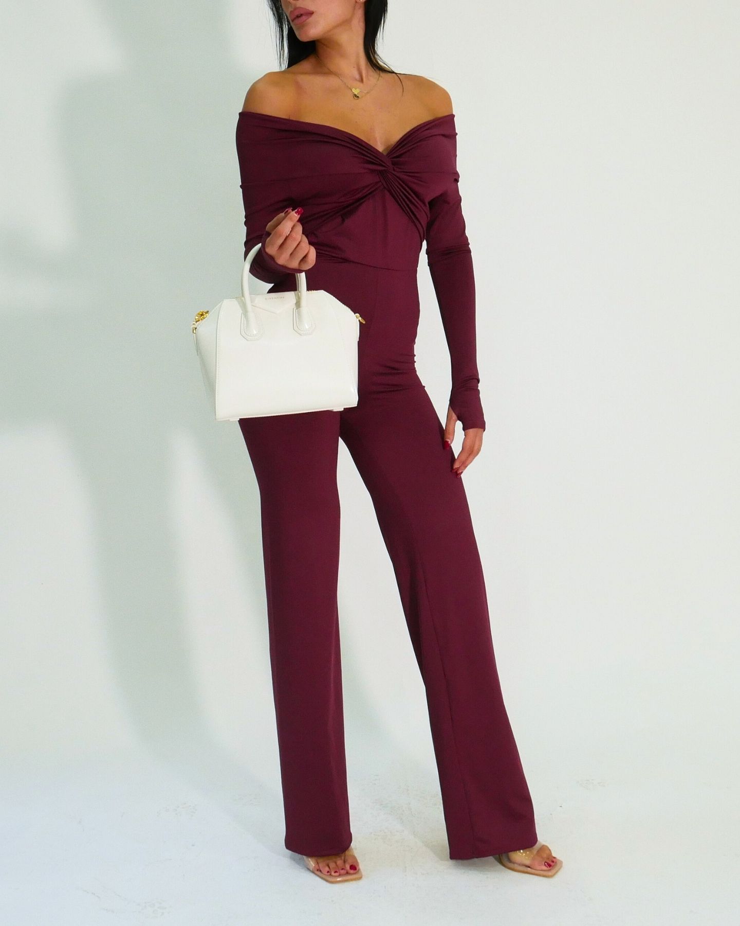 District Margherita Mazzei Tuta Intera ED88 0907 - SanShopLuxury - 2024, Abbigliamento, Autunno/Inverno, Bordeaux, District Margherita Mazzei, Donna, FW24, Idoneo, L, M, Outlet, Rosso, S, Tuta Intera, XL, XS