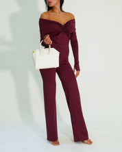 District Margherita Mazzei Tuta Intera ED88 0907 - SanShopLuxury - 2024, Abbigliamento, Autunno/Inverno, Bordeaux, District Margherita Mazzei, Donna, FW24, Idoneo, L, M, Outlet, Rosso, S, Tuta Intera, XL, XS