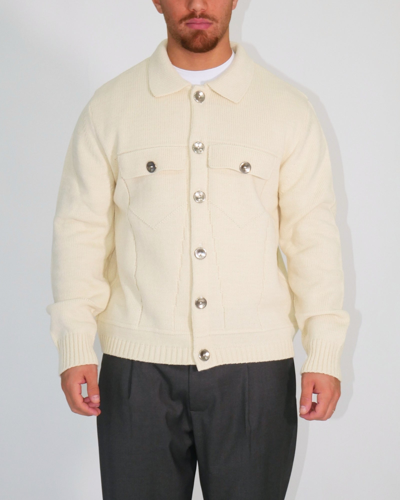 Chiodi Milano Giubbino FW25-003-PANNA