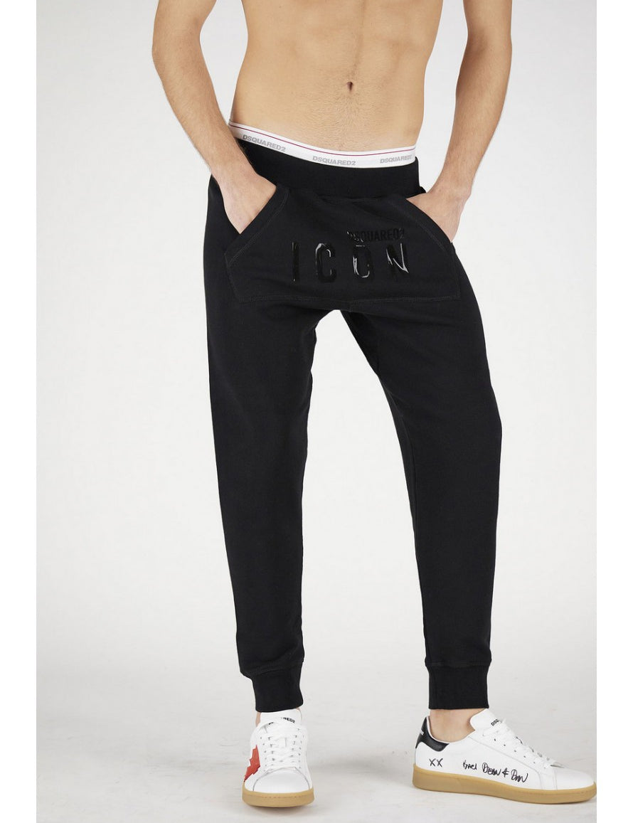 Inverno, Carry Over, Dsquared2, L, M, Nero, Outlet, Pantatuta, Uomo, XL