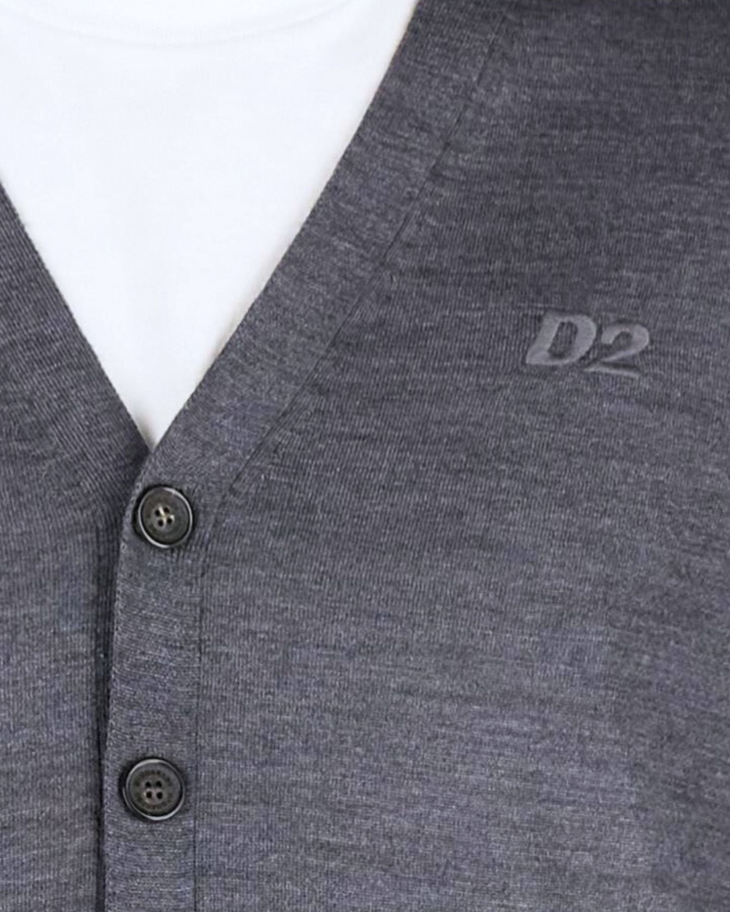 Dsquared2 Maglieria S74HA1404/S18310859 - SanShopLuxury - 2024, Abbigliamento, Cardigan, Dsquared2, Grigio, Idoneo, L, M, Maglieria, Outlet, Primavera/Estate, S, SS24, Uomo, XL, XXL