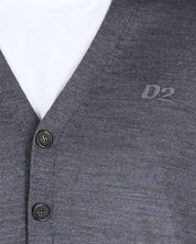 Dsquared2 Maglieria S74HA1404/S18310859 - SanShopLuxury - 2024, Abbigliamento, Cardigan, Dsquared2, Grigio, Idoneo, L, M, Maglieria, Outlet, Primavera/Estate, S, SS24, Uomo, XL, XXL