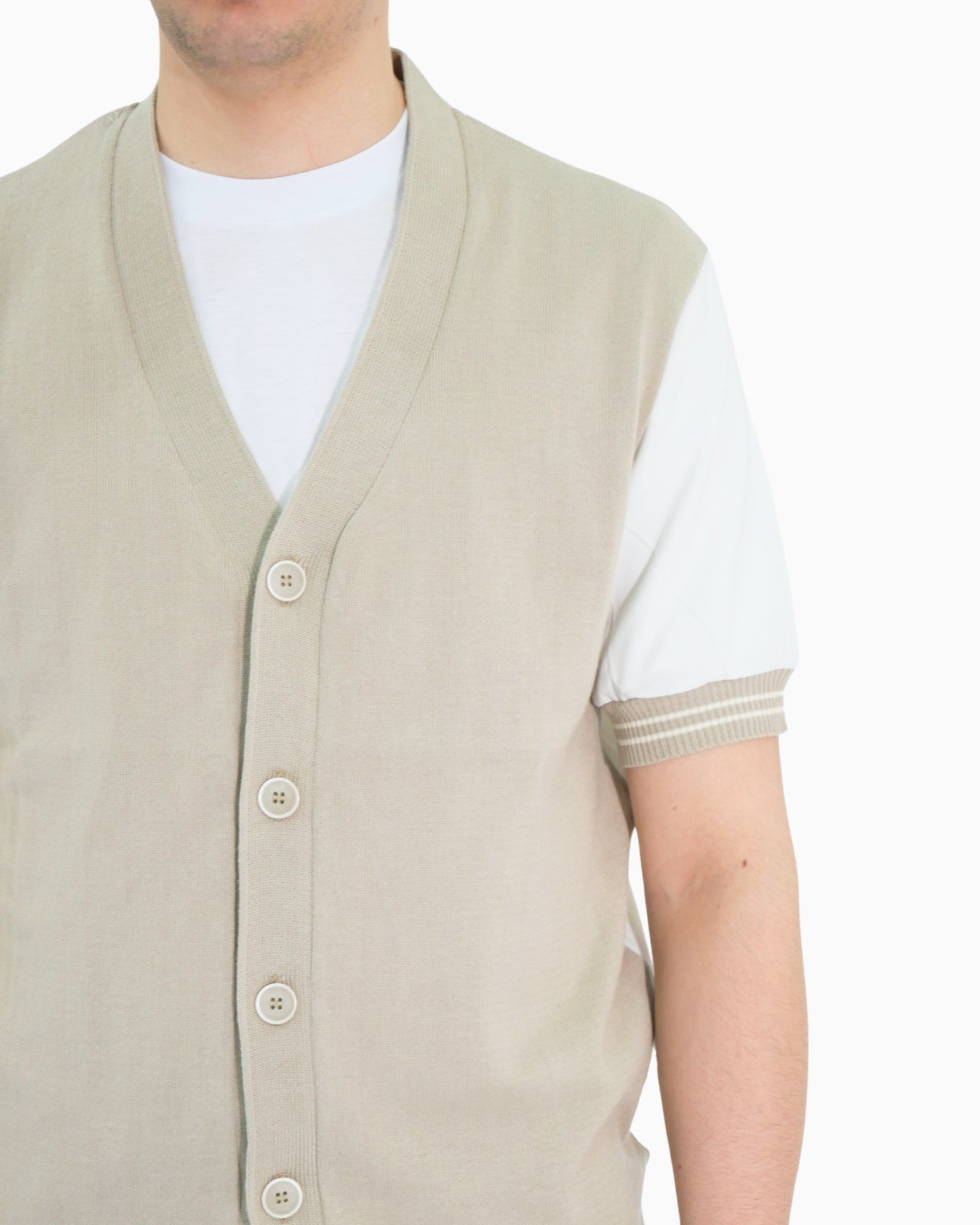 Chiodi Milano Cardigan SS25-013-BG - SanShopLuxury - 2025, Abbigliamento, Beige, Cardigan, Chiodi Milano, Idoneo, L, M, New, Primavera/Estate, S, SS25, Uomo, XL, XXL