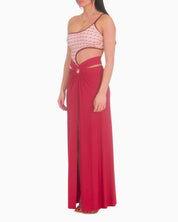 District Margherita Mazzei Copricostume 5BS66-1223 - SanShopLuxury - 2025, 40, 42, 44, 46, Abbigliamento, Beachwear, Coccio, Copricostume, District Margherita Mazzei, Donna, Gonna, Idoneo, New, Primavera/Estate, Rosso, SS25