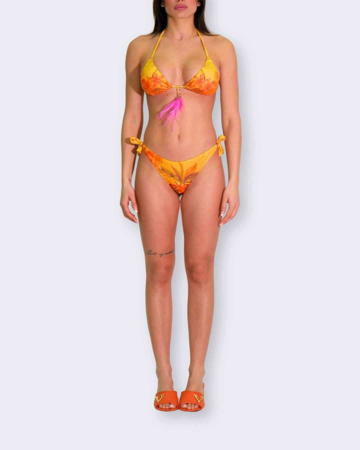 District Margherita Mazzei Costume 4FS30-4FS36 - SanShopLuxury - 1°, 2024, 2°, 3°, 4°, 5°, A triangolo, Abbigliamento, Beachwear, Costume, District Margherita Mazzei, Donna, Giallo, Idoneo, Outlet, Primavera/Estate, Rosa, SS24