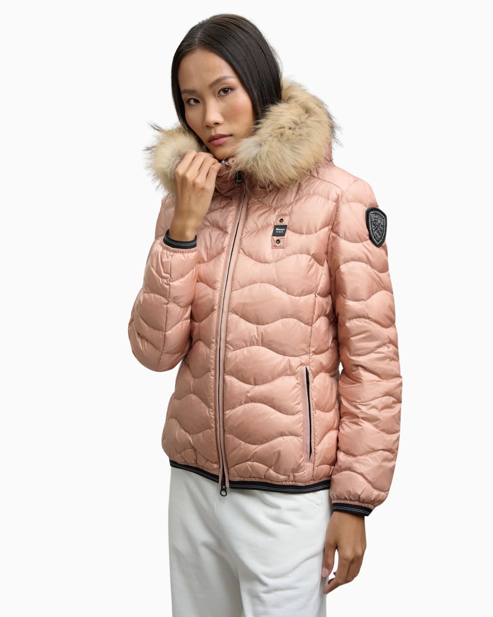 Blauer Giubbino 25WBLDC03096-520GG