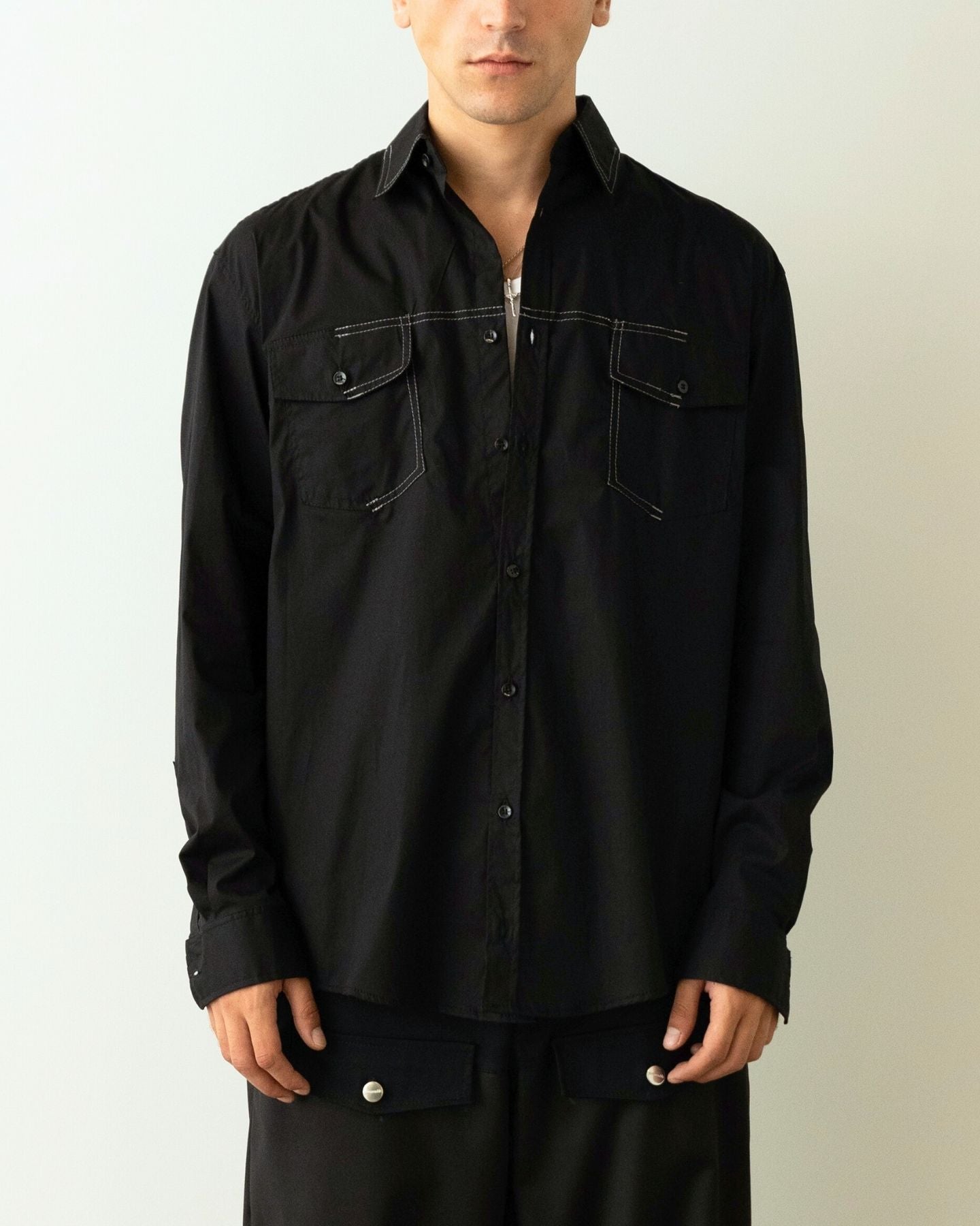 Gavensemble Camicia SHIRT80-N - SanShopLuxury - 2024, Abbigliamento, Autunno/Inverno, Camicia, Continuativo, FW24, Gavensemble, Idoneo, L, M, Nero, Outlet, Primavera/Estate, S, Uomo, XL, XXL