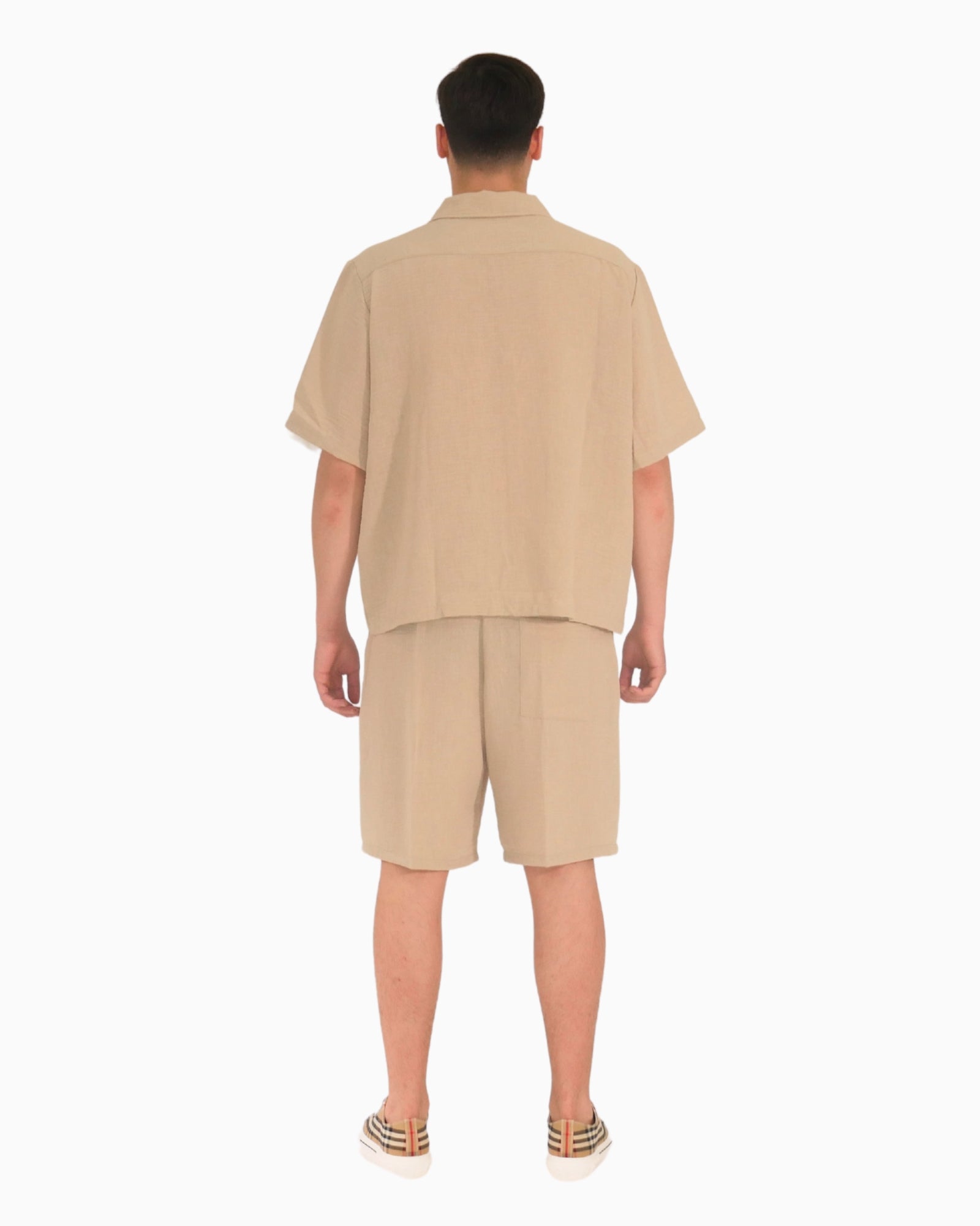 Brian Rush Camicia FD274-CAM511-BEIGE - SanShopLuxury - 2025, Abbigliamento, Beige, Brian Rush, Camicia, Idoneo, L, M, New, Primavera/Estate, S, SS25, Uomo, XL, XXL